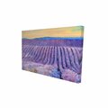 Fondo 20 x 30 in. Landscape of A Field of Lavender-Print on Canvas FO2778814